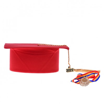 Toca Absolvire rosie + medalie - Toci clasa 8